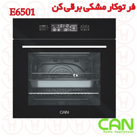 فر توکار مشکی برقی کن مدل E6501