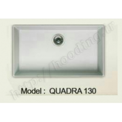 سینک الیچی مدل Quadra 130 رنگ سفید