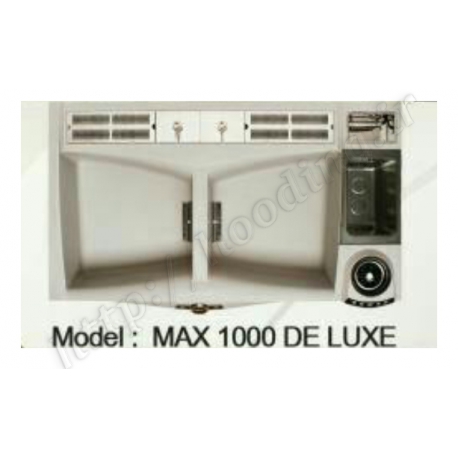 سینک الیچی مدل Max 1000 رنگ سفید