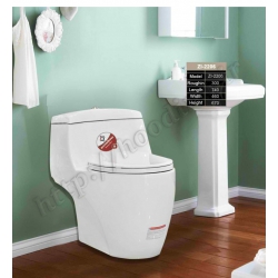 توالت فرنگی بومرنگ مدل ZI-2206