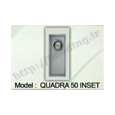 سینک گرانیتی الیچی مدل QUADRA 50 INSET