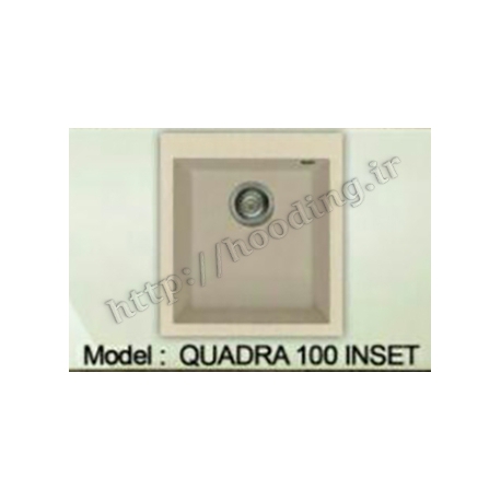 سینک گرانیتی الیچی مدل QUADRA 100 INSET