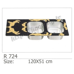 سینک شیشه ای کنزو مدل رومن R724