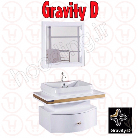 کابینت روشویی دیواری بومرنگ مدل Gravity D