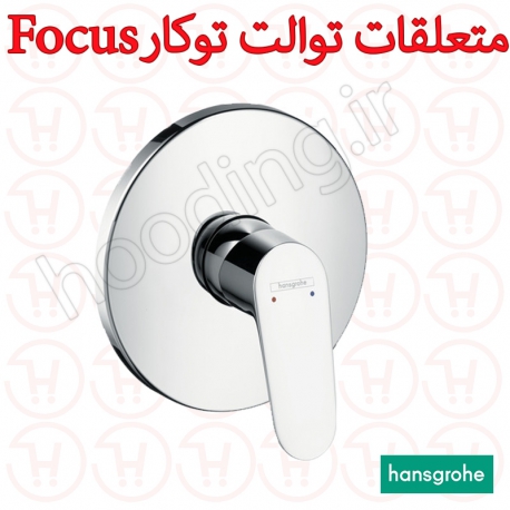 متعلقات توالت توکار فوکوس Focus هانس گروهه