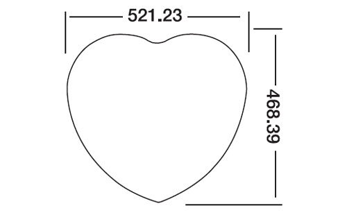 اندازه قالب سینک توکار فرامکو کد 15